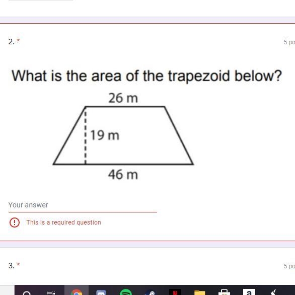 What is the area of the trapezoid below?-example-1