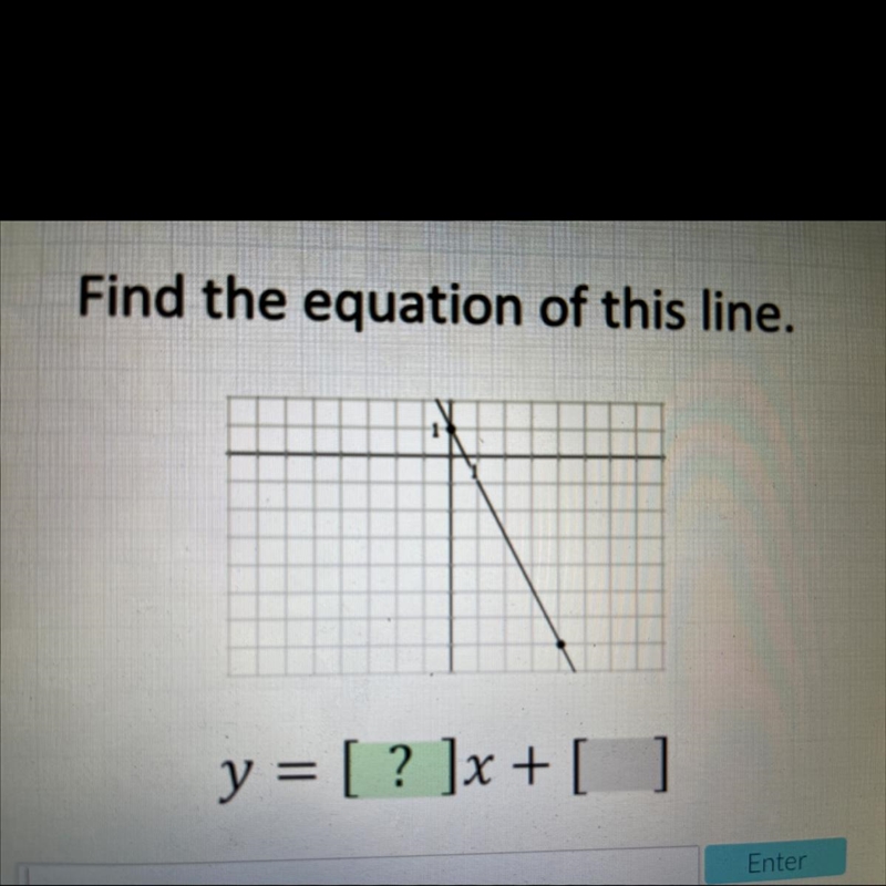 Find the equation of this line-example-1