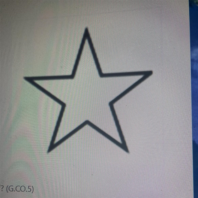 Which transformations will map the figure onto itself? a. reflection across one of-example-1