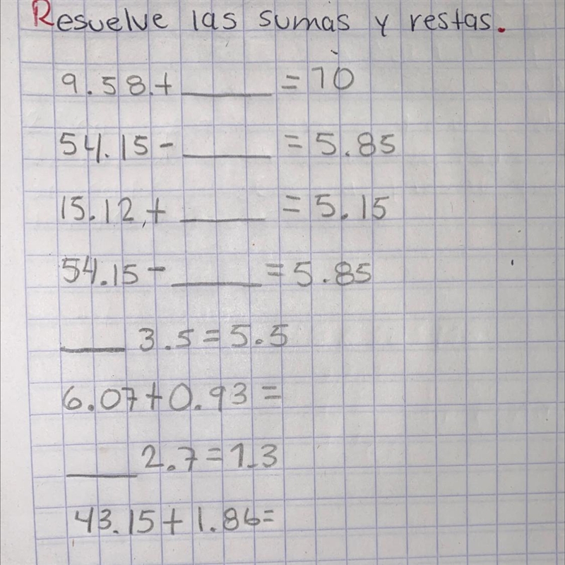 Hola me podrían ayudar a resolver estas sumas y restas por favor-example-1