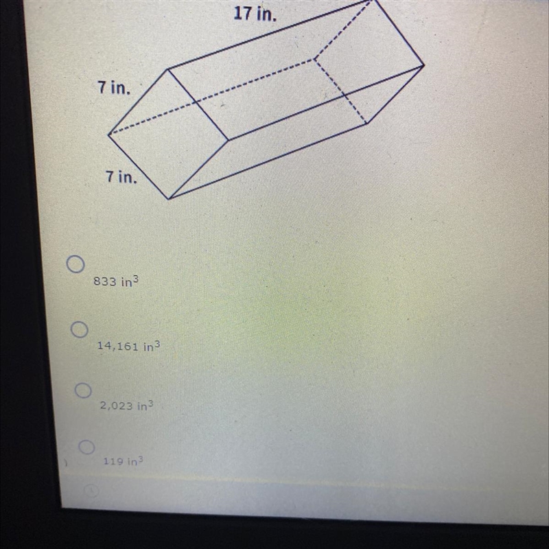 Find the volume of the cylinder-example-1