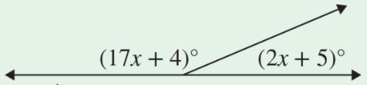 Solve for the missing angles.-example-1