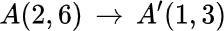 Whether the dilation is an enlargement or a reduction? What is the scale factor? Write-example-1