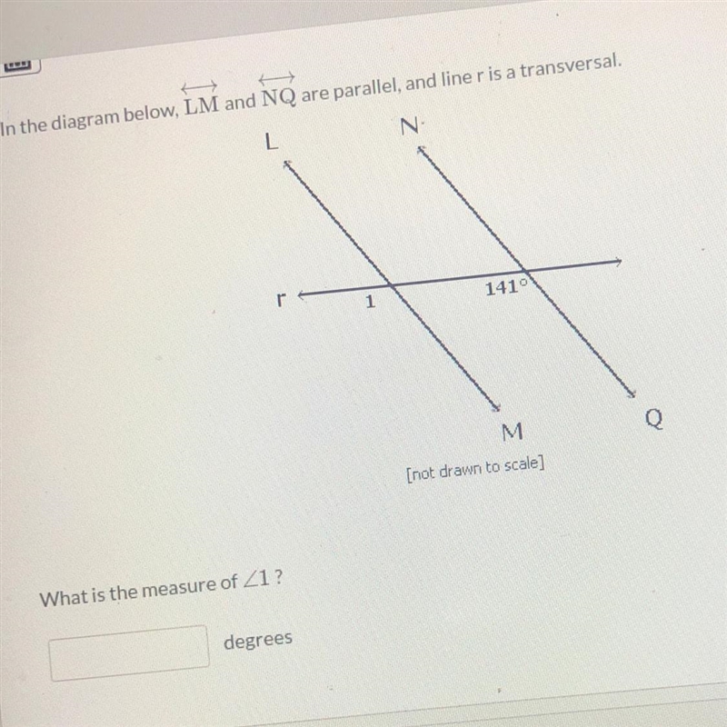 I need to know the degrees equaled to the question-example-1