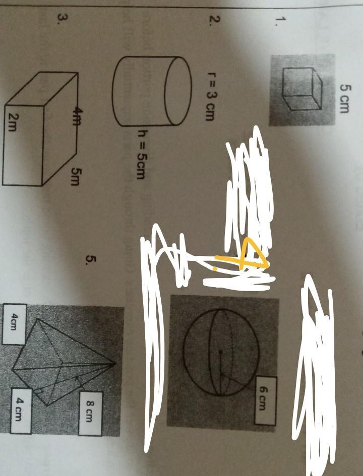 Find the surface area of the following figures. with solution please. T-T​-example-1