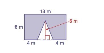 Find the area of the figure.-example-1