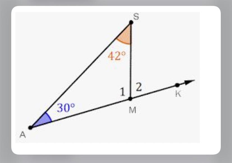 NEED HELP ASAP!!!! Solve for angle 1. Just type the number with no spaces. Do not-example-1