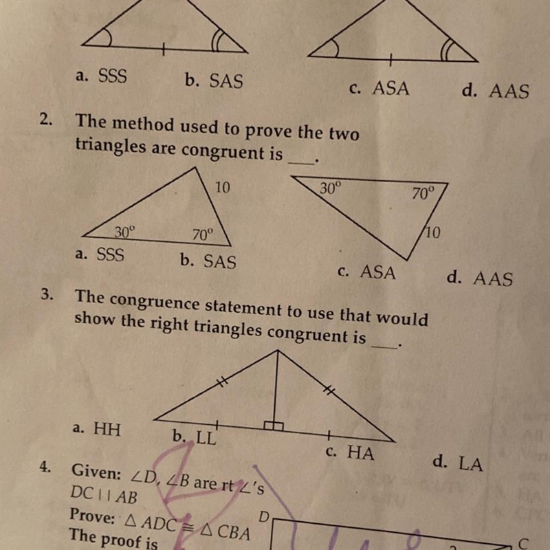 Need help with number 2 and 3-example-1