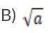 Please help! Identify which of the following is not equivalent to a1/4 Answers (images-example-2