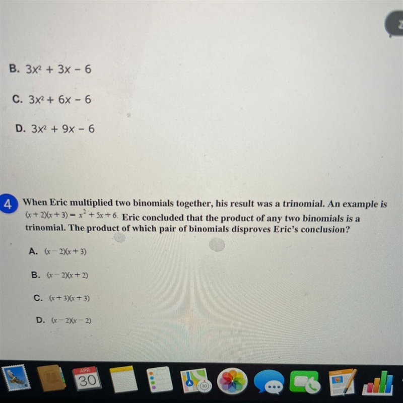 #4 please help! One question seen in pic-example-1