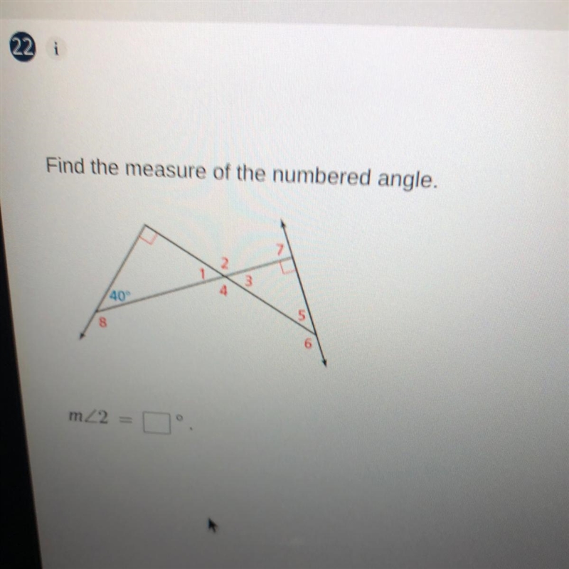 How do you find the angle for 2?-example-1