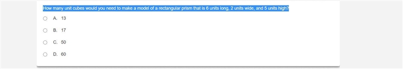 How many unit cubes would you need to make a model of a rectangular prism that is-example-1