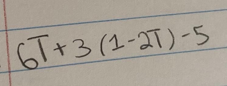 Simplify the following expression and show your work in details please .-example-1