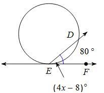 Solve for x A. 9 B. 10 C. 42 D. 12-example-1