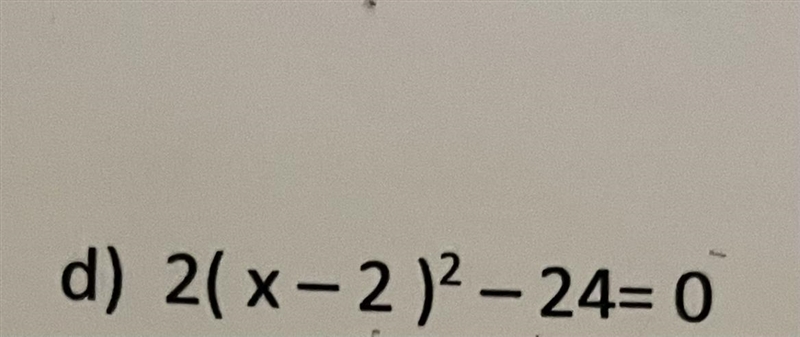 How do I solve this quadratic using the square root property-example-1