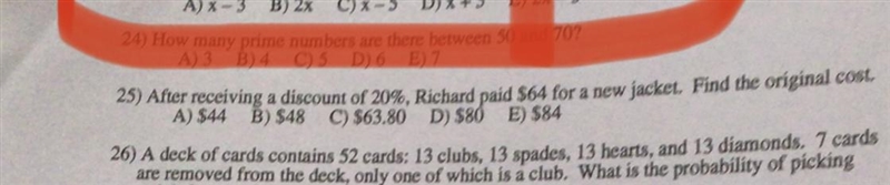 Can someone please help with 25 , please put the way you got it. Please no links it-example-1