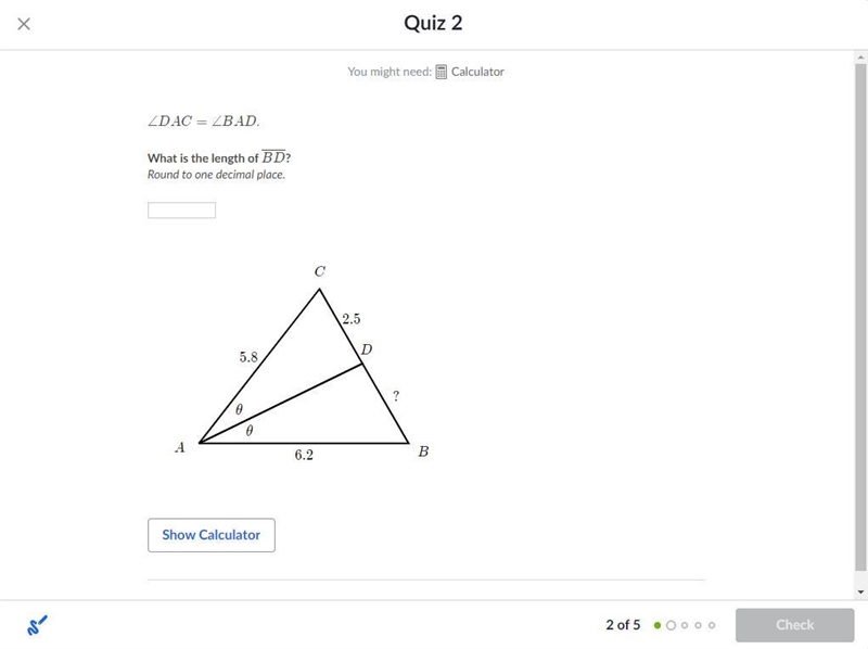 What is the length of BD Round to one decimal place. Thanks!-example-1