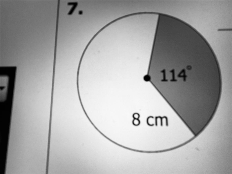 Find the area if each shaded sector. plz help im confusedddddddd-example-1