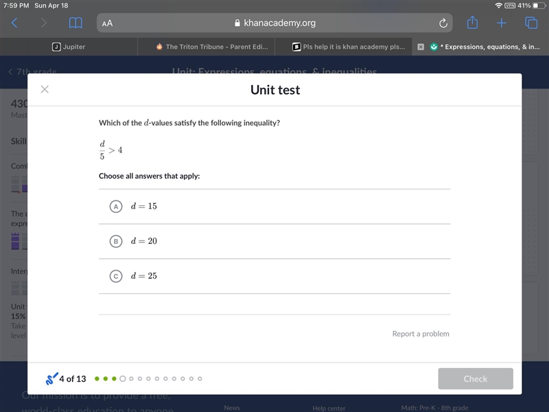 Hiiii it’s khan academy pls help pls and thx! :)-example-1