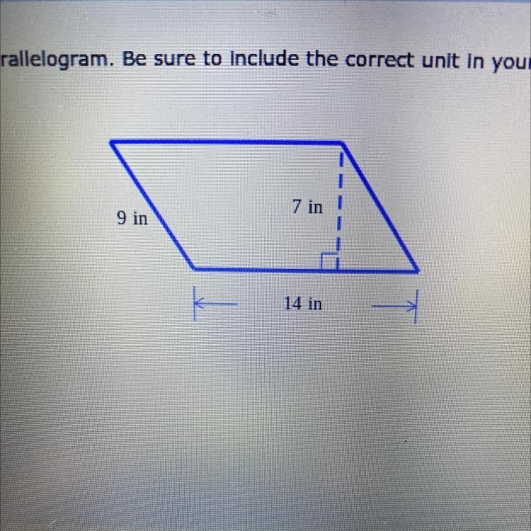 Find the area of this parallelogram-example-1