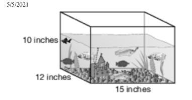 What is the volume of Tomiko’s aquarium?-example-1