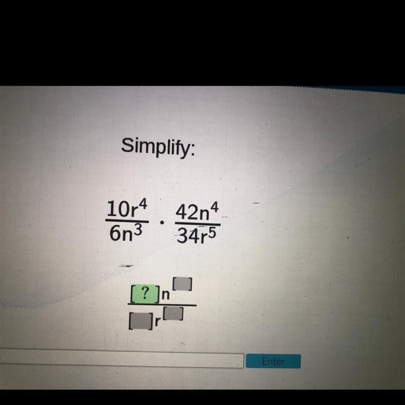 Simply this rational expression. URGENT! PICTURE INCLUDED-example-1