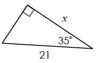 Find the value of x. Round your answer to the nearest tenth.-example-1