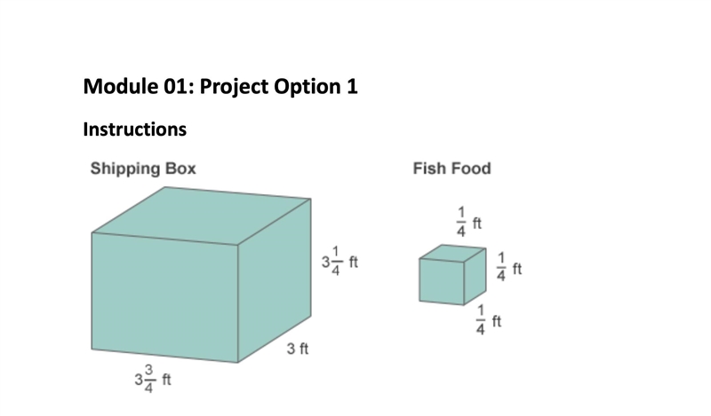 Part 3: The Space Inside! 1. Find the volume of the shipping box using the two methods-example-1