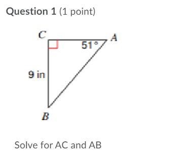 Solve for AC and AB. 10 points.-example-1