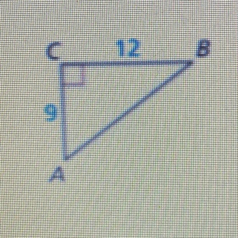 Solve the following right triangle. Round to the nearest tenth.-example-1