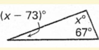 Referring to the figure, find the value of x-example-1