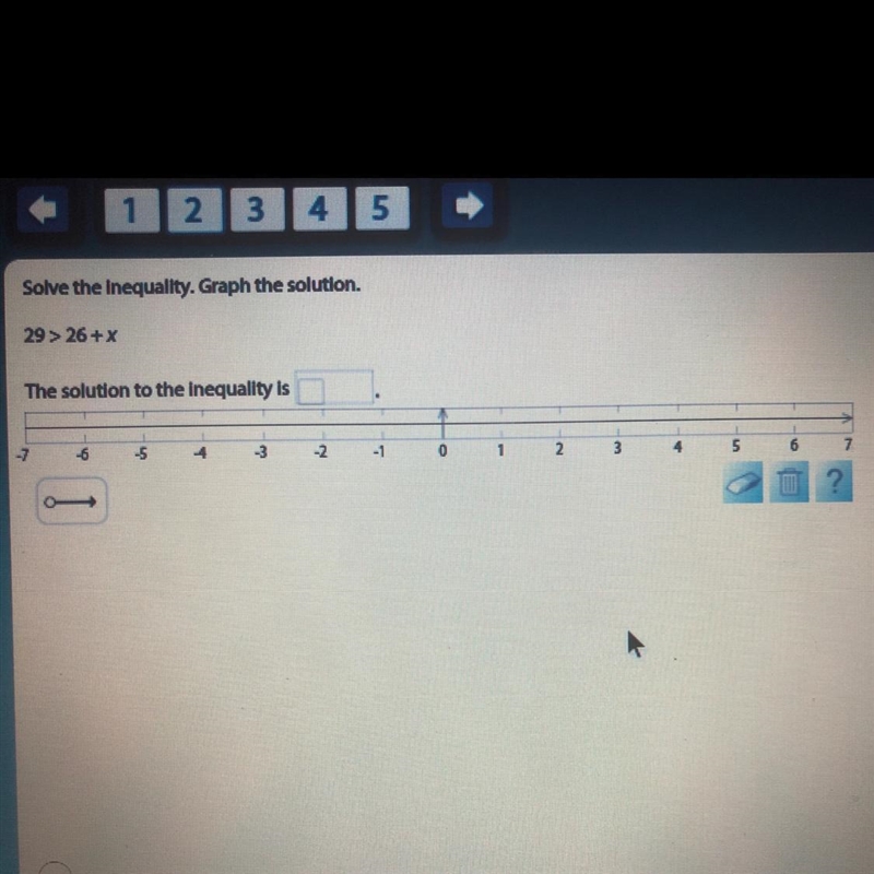 Solve the inequality. Graph the solution-example-1