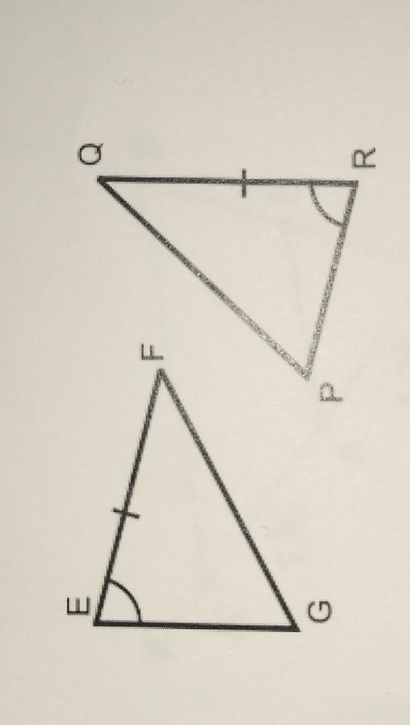 What information is necessary to prove the triangles congruent by ASA? By AAS? show-example-1