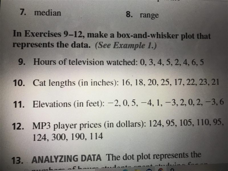 Need help only on 9 and11 thank you don’t know really how to do-example-1