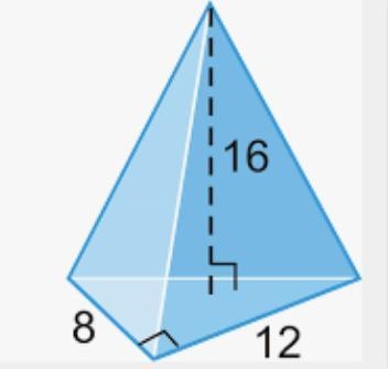 Find the volume of the figure.-example-1