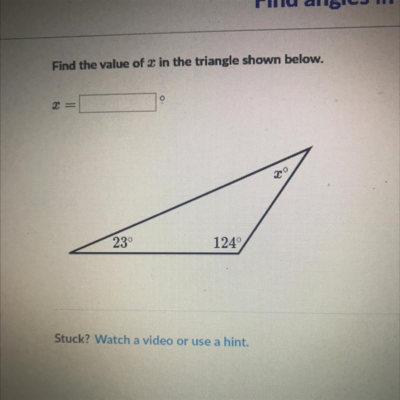 Find the value of r in the triangle shown below.-example-1