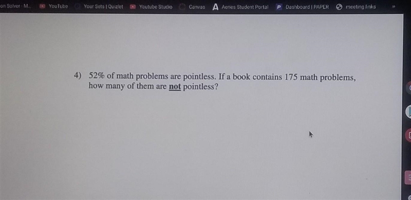 my teacher would like you to solve this using fraction ex:(345/x=727/2355) (just a-example-1