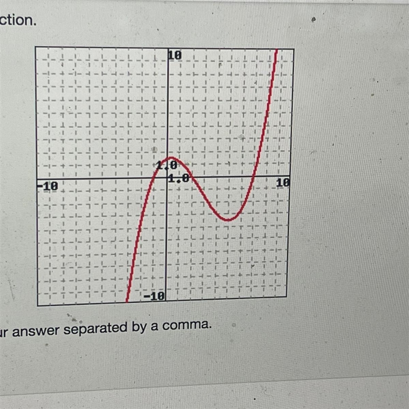 NEED HELP INSTANTLY!!!! What are the roots of the polynomial?-example-1