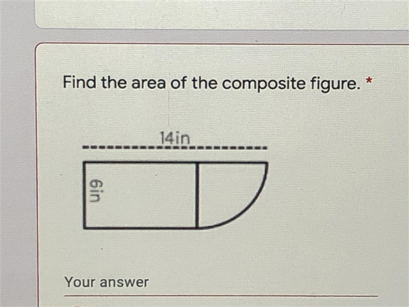 Find the area of the composite figure.-example-1