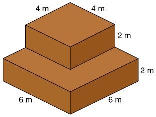 What is the volume of the figure below? 52 cm 3 104 cm 3 68 cm 3 88 cm 3-example-1