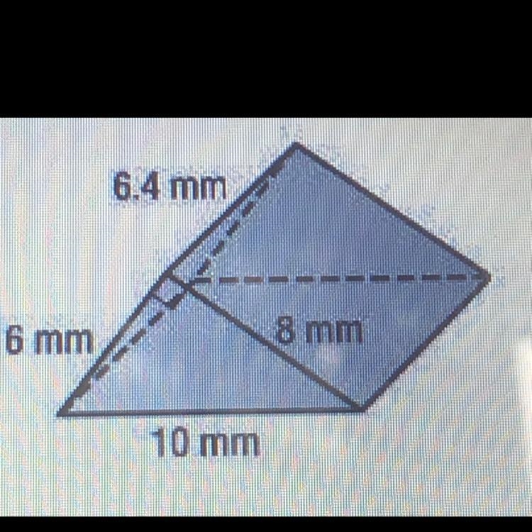 What is the volume of this triangular prism-example-1