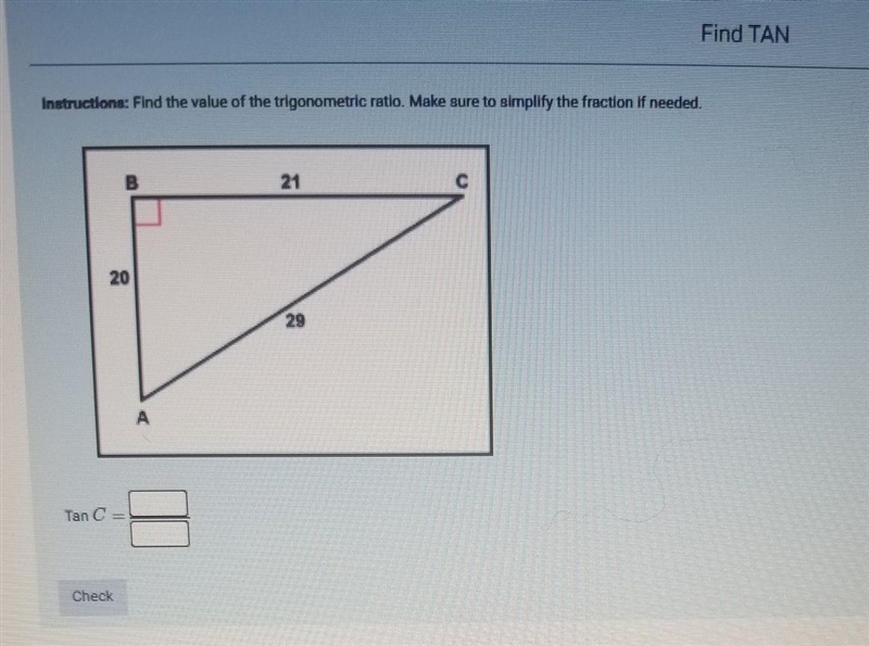 Find the value of trigonometric ratio​-example-1