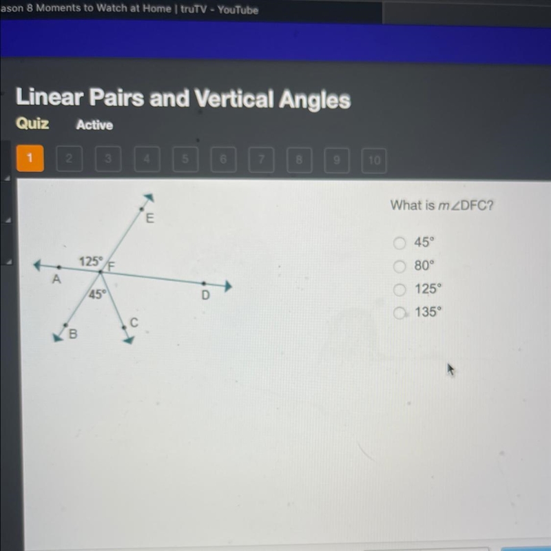 What is m 45’ 80’ 125’ 135’-example-1