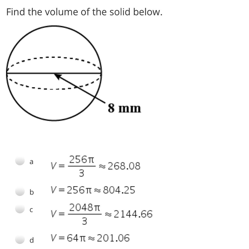 Find the volume of the solid￼ The problems in the picture !!!!!!!!!!!!!!-example-1