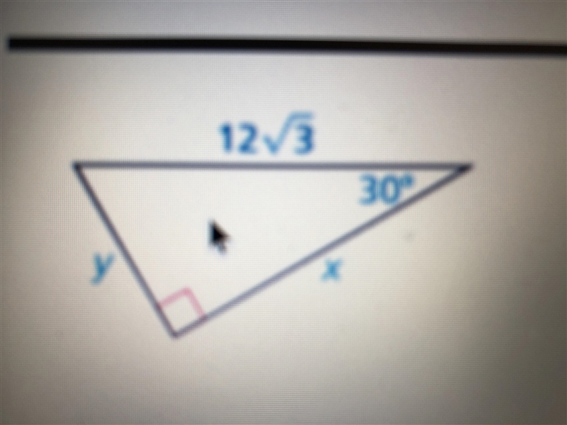 Find the value of x and y Write ur answer in simplest form-example-1