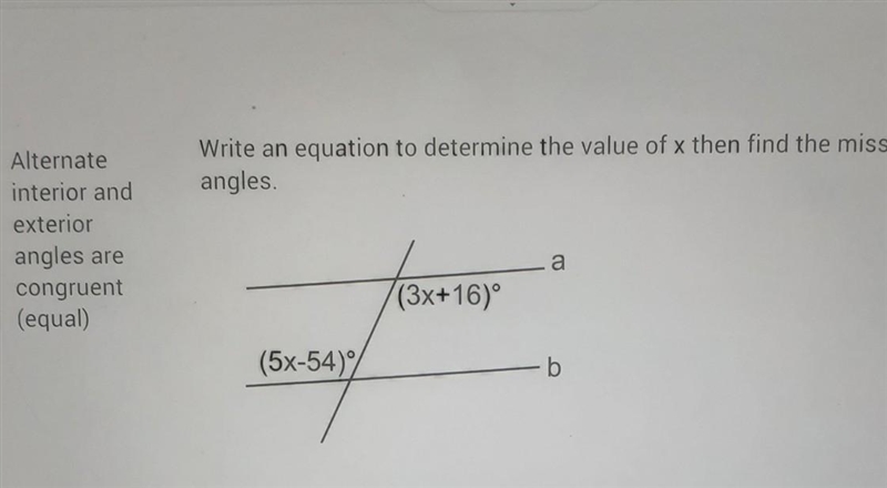 Alternate interior angles. if you are good at that help ​-example-1