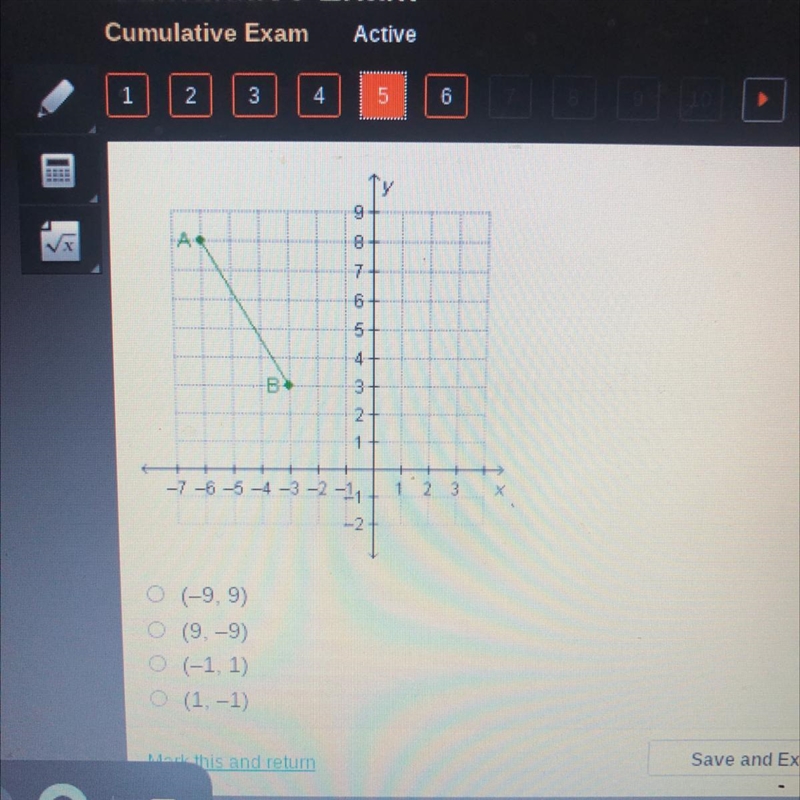 What are the coordinates of the image of point B, after the segment has been dilated-example-1