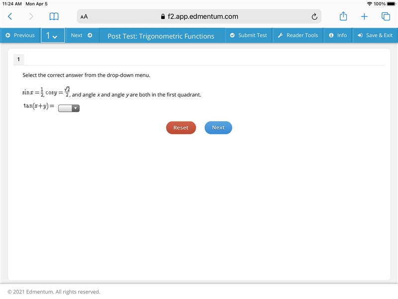 Help please! The answer choices are -3.73, 1.58, 3.00, and 3.73-example-1