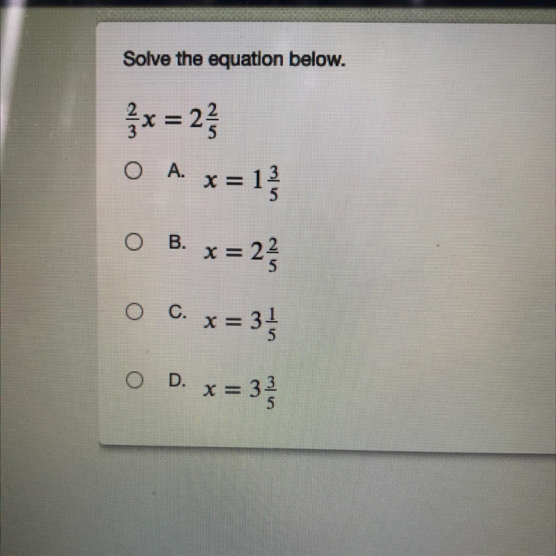 Solve the equation below.-example-1