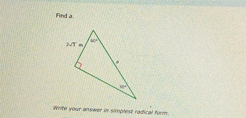 Write your answer in simplest radical form​-example-1